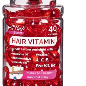 Hussell Hair Treatment Serum – No Rinse with Argan Macadamia Avocado Oils – Vitamins A C E Pro B5 – Conditioner for Women & Men